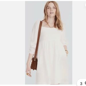 J. Crew White Mini Dress